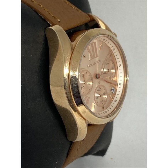 Michael Kors Bradshaw MK5799 Womens Brown Leather main image 8